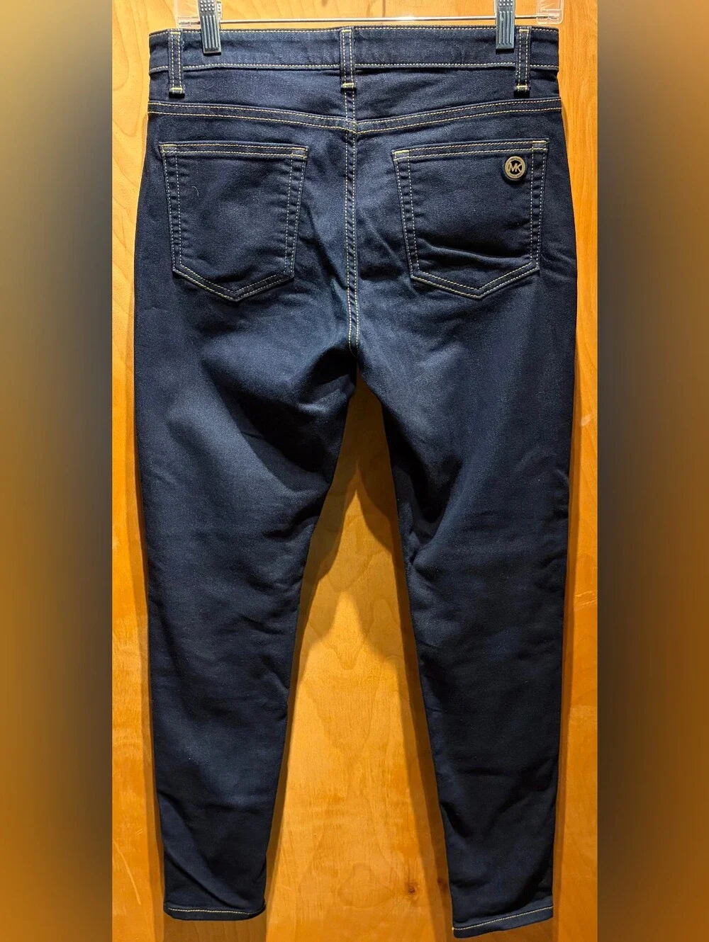Michael Kors Dark Wash Skinny Jeans Size 6 28x29 Denim Pants 3015